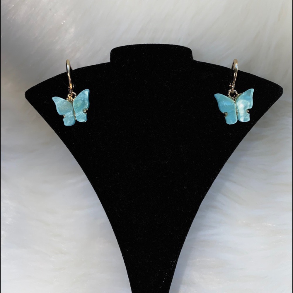 New Acrylic Butterfly Earrings 🦋